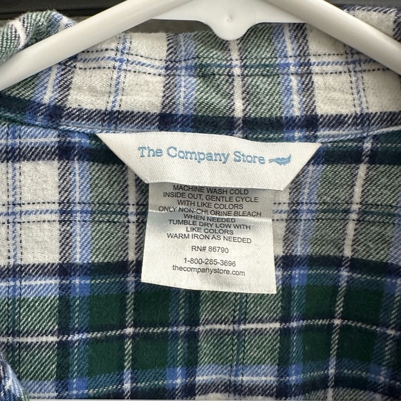 The Company Store Unisex Flannel Pajamas - Picture 2 of 8